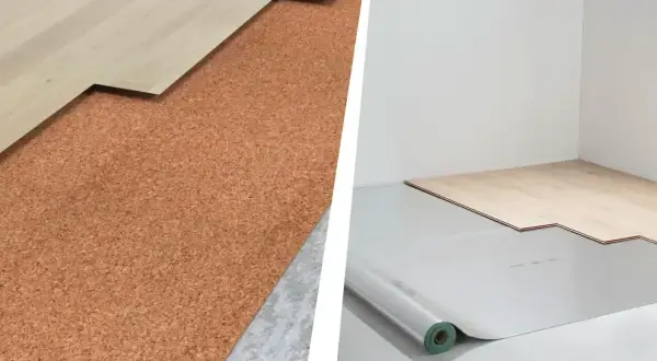 Dwa rodzaje podkładów pod panele winylowe: korek i folia. Wybierz najlepszy podkład pod panele winylowe.