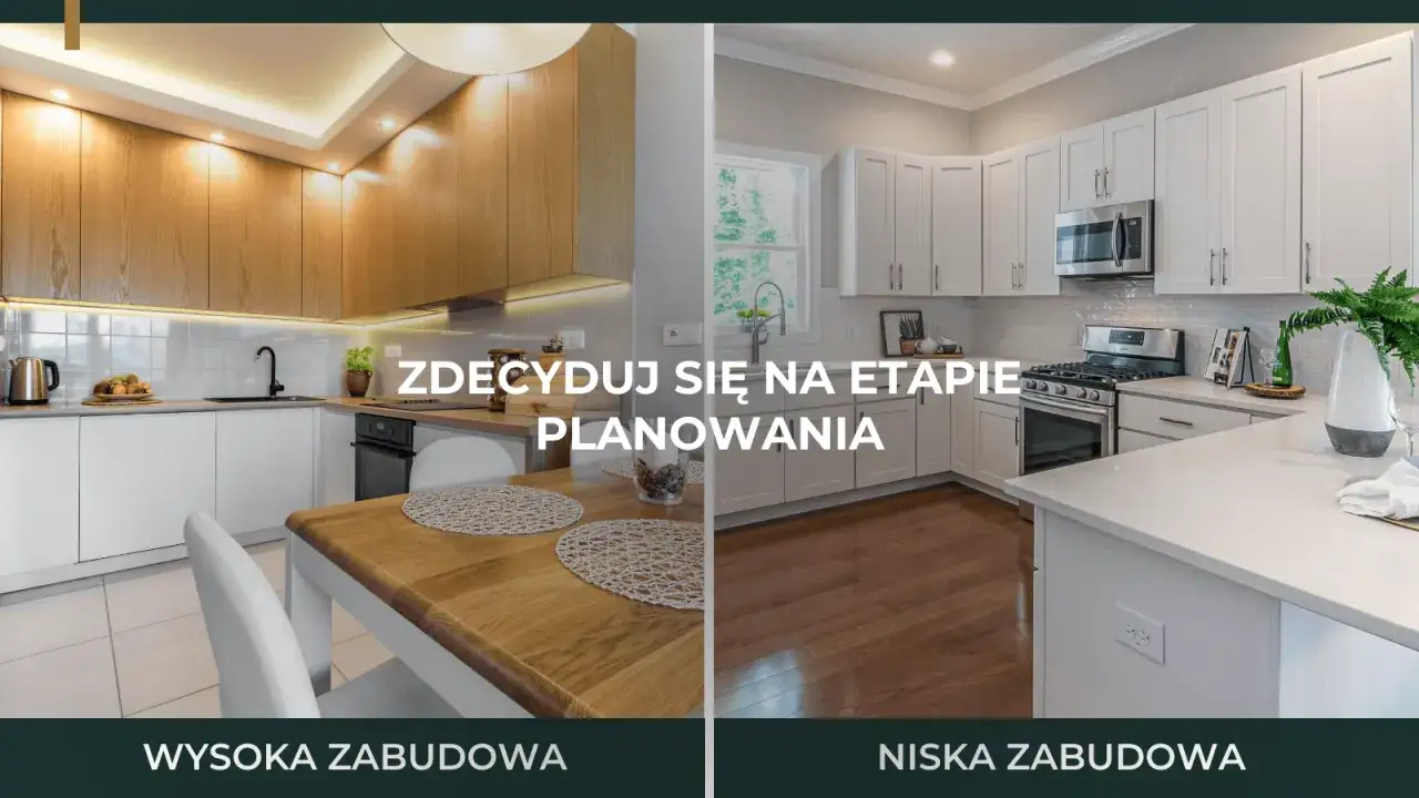 Remont kuchni od czego zacząć? Dwie wizje: nowoczesna z drewnianymi frontami i klasyczna biała. Planowanie to klucz!